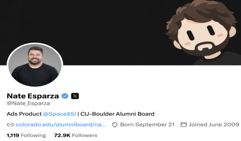 x account for sale with 1.4 k followers